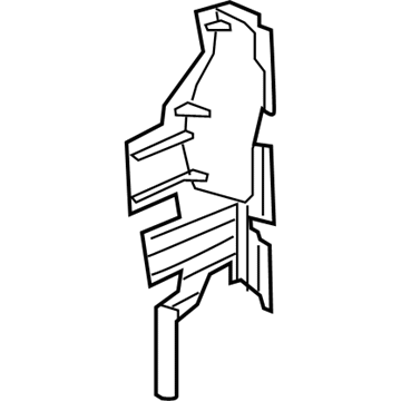 Acura 74104-TJB-A01 Front Air Guide Right