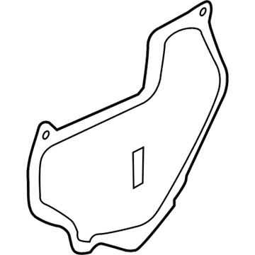 Acura 72821-TY2-A01 Seal, Right Rear Door Hole