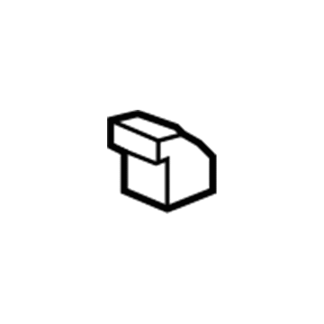 8-97801-525-0 Acura Bracket, Parking Brake Cable Illustration 1 of 1