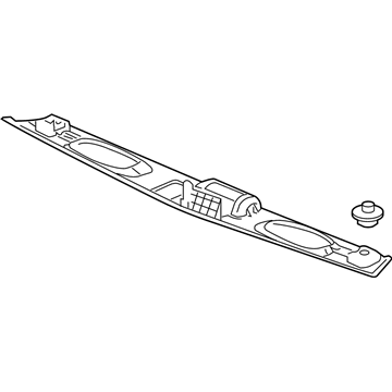 Acura 74890-TL7-A01 Garnish Assembly, Rear License