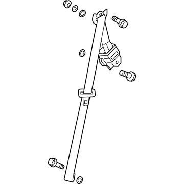 Acura 04868-TZ5-A00ZD Outer Set Left (Eucalyptus)