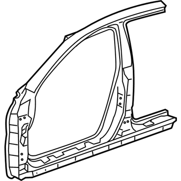 Acura 04635-SEP-A01ZZ Panel Set, Right Front (Outer)