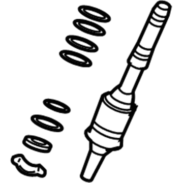 91547-SD2-000 Acura Clip, Cord (15MM) Illustration 1 of 1