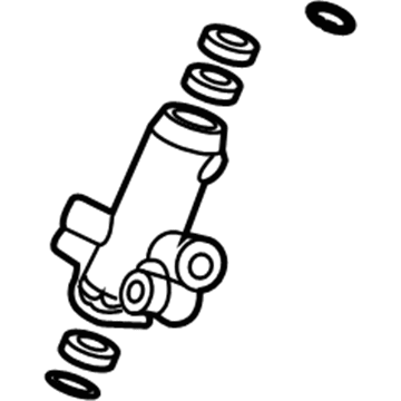 91550-SP0-003 Acura Clip, Wire Harness Illustration 1 of 1