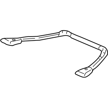 Acura 50205-SL0-A00 Rod A, Rear Beam