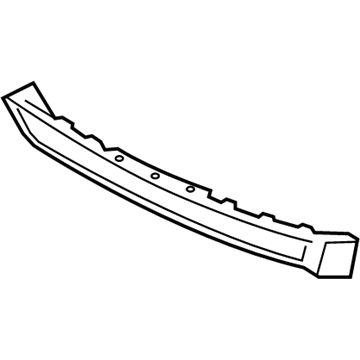 Acura 71504-TK4-A00 Rear Bumper Garnish (Lower)