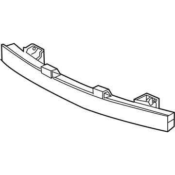 Acura 71530-TK4-A00 Beam, Rear Bumper