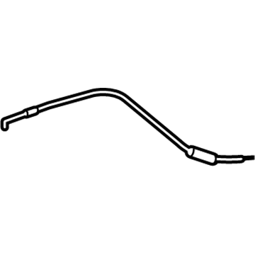 Acura 72173-STK-A02 Left Front Door Lock Cable