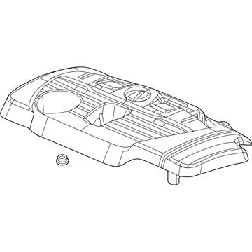 Acura 12500-5YF-A00 Engine Cover Component