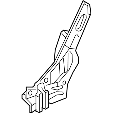 Acura 64320-TL0-G91ZZ Extension, Right Rear Wheel Arch