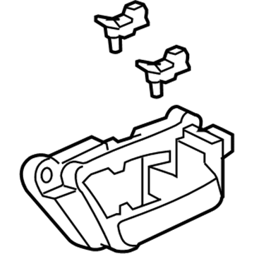 Acura MDX Door Handle - 72120-STX-A02ZB