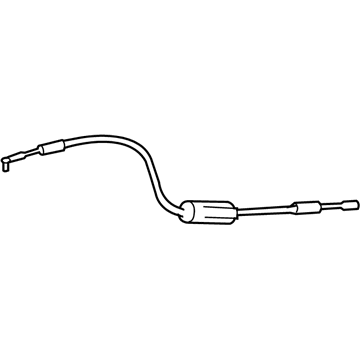 Acura 72133-STX-A00 Right Front Door Lock Cable
