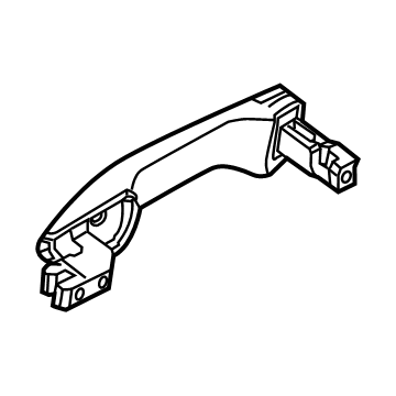 Acura 72681-TJB-A81ZG Rear Handle (White Diamond Pearl)