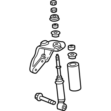 Acura 50829-S3M-A02 Damper Assembly, Rear Enging Rock