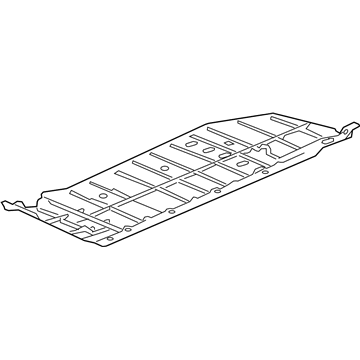 Acura 74655-TL0-G00 Cover, Left Front Floor (Lower)