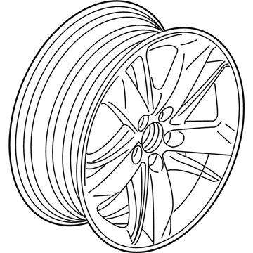 2019 Acura RDX Rims - 42700-TJB-A11