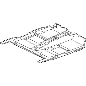 Acura 83301-SZ3-A04ZE Floor Mat (Light Taupe)