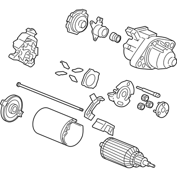 Acura 31200-RWC-305 Starter Motor Assembly