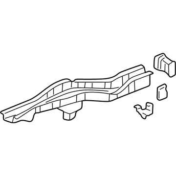 Acura 65660-S3V-A10ZZ Frame, Left Rear