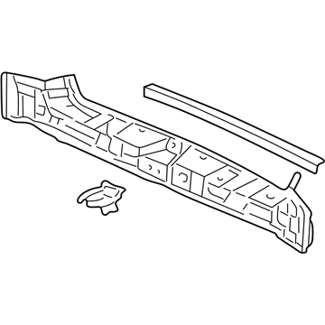 Acura 65750-S3V-305ZZ Crossmember, Rear Floor