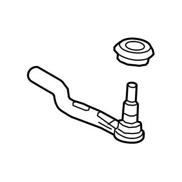 Acura 53540-TJB-A01 End Component Tie Rod Right