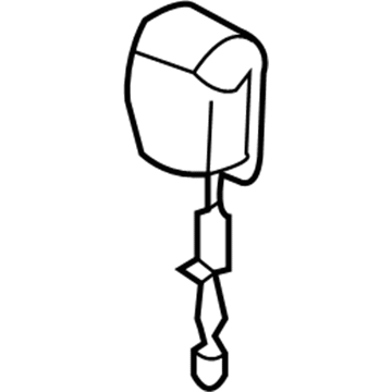 8-97802-962-1 Acura Pad, Headlining Illustration 1 of 1