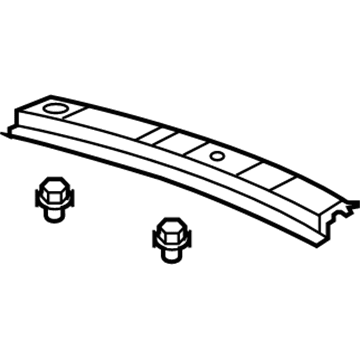 Acura 84640-STK-A01ZB Rear Lining Panel Assy (Medium Gray)