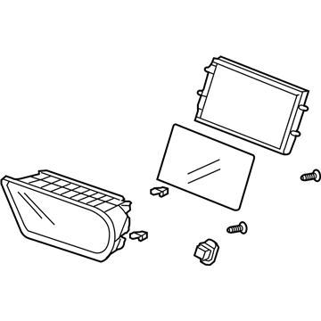 Acura 39810-TL2-305 Display Assembly, Navigation (Coo) (Alpine)