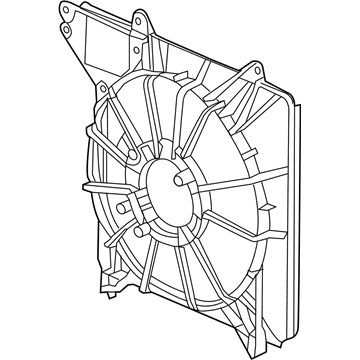 Acura 38615-R9P-A01 Shroud (Denso)