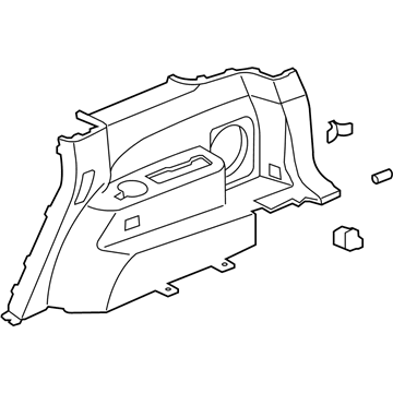 Acura 84630-STX-H02ZA Base Component (Beige)