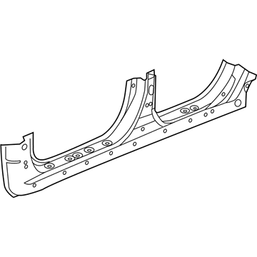 Acura 04631-TY2-A90ZZ Panel, Passenger Side Sill (Dot)