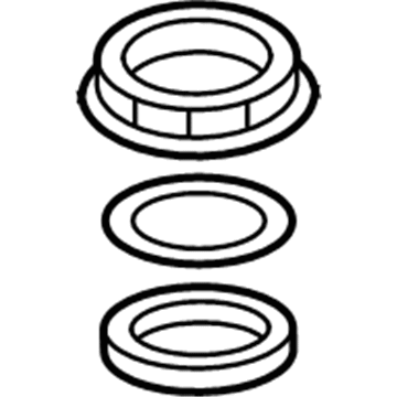 Acura 17046-TM8-L00 Nut & Gasket Set, Fuel Lock