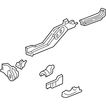 Acura 65610-ST7-R01ZZ Frame, Right Rear