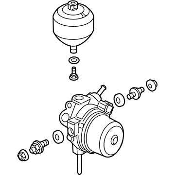 Acura 57300-TR2-A01 Power Unit, Brake