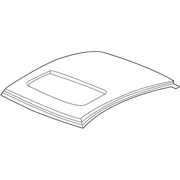 Acura 62100-S0K-P10ZZ Panel, Roof (Sunroof)