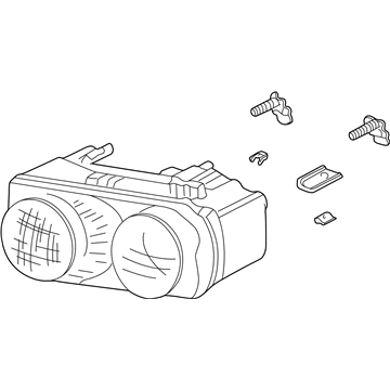 Acura 33150-ST7-A02 Left Headlight Assembly