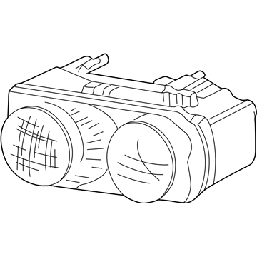 Acura 33101-ST7-A01 Right Headlight Unit