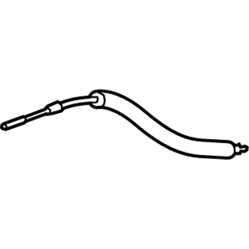 2010 Acura TL Door Latch Cable - 72633-TK4-A01