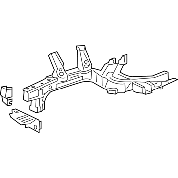 Acura 60910-TZ5-316ZZ Frame, Left Front Side