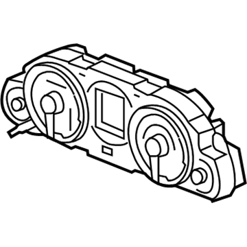 Acura 78120-SEC-A01 Speed & Tacho & Fuel & Temperature Meter Assembly