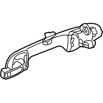 2007 Acura TSX Door Handle - 72140-SEC-A01ZH