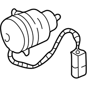 Acura 19030-P72-A01 Motor, Cooling Fan (Mitsuba)