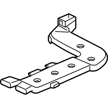 Acura 83331-TRX-A00 Duct Assembly, Right Rear Heater