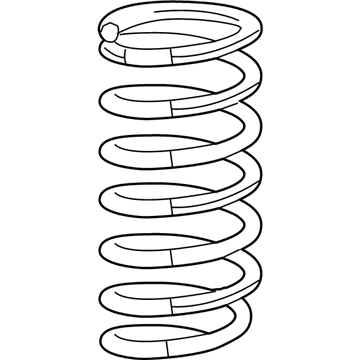 Acura TLX Coil Springs - 52441-TZ7-A11