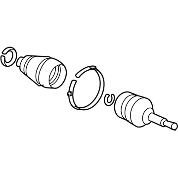 Acura TL CV Joint - 44014-TK5-A51