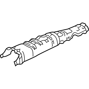 Acura 74601-SP0-030 Plate, Front Floor Heat Baffle