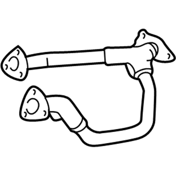 1999 Acura RL Exhaust Pipe - 18210-SZ3-003