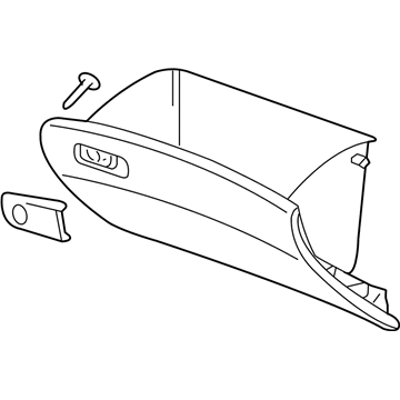 Acura 77500-STX-A01ZB Glove Box Assembly