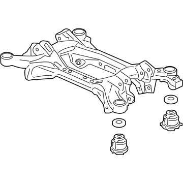 Acura 50300-TK4-A01 Sub-Frame Assembly, Rear Suspension