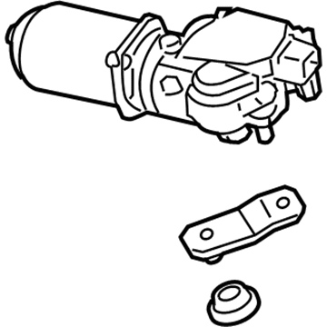 2011 Acura ZDX Wiper Motor - 76505-SZN-A01